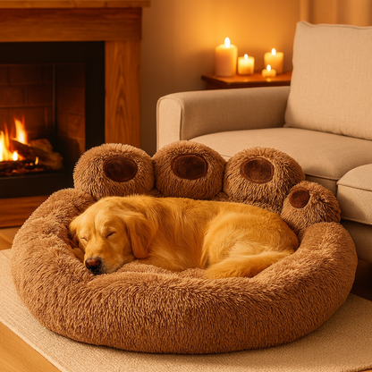 Lit en Peluche Confortable pour Chiens & Chats